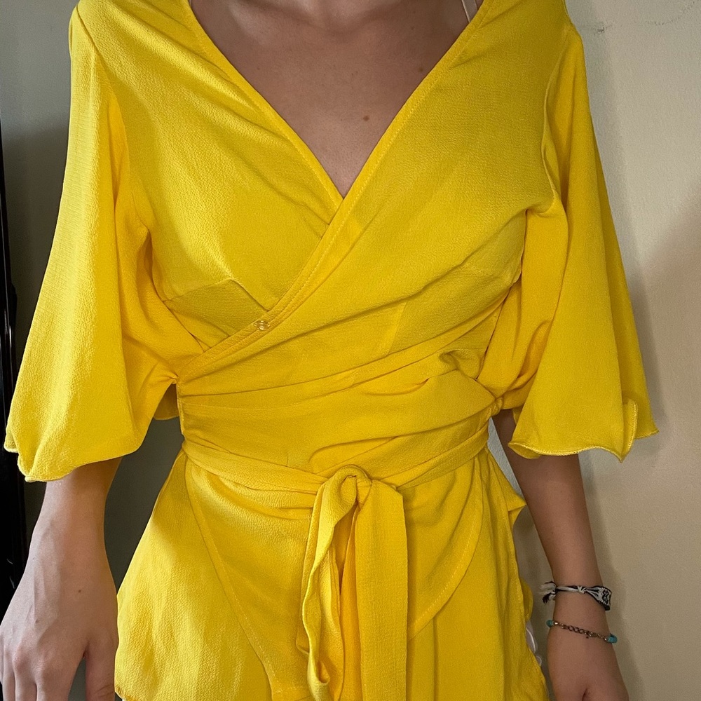 Yellow Blouse